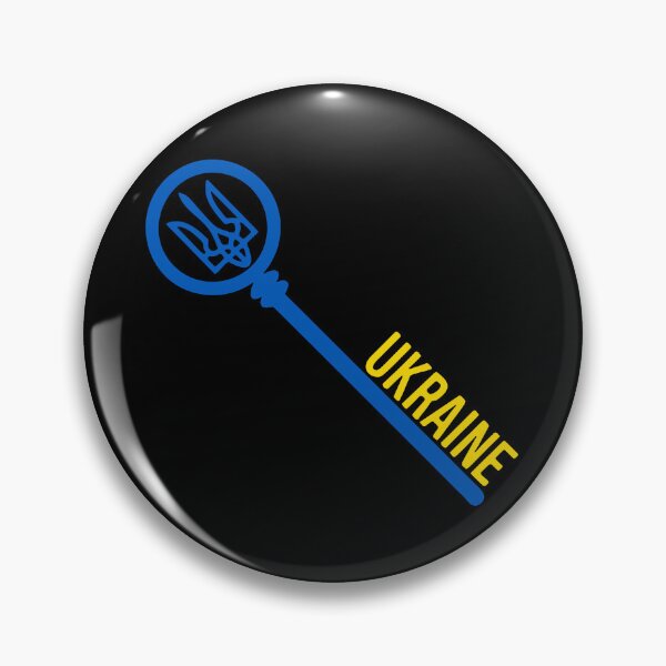 Item preview, Ukraine Key Freedom Ukrainian Sovereignty Symbol Trident designed and sold by cabana.space.