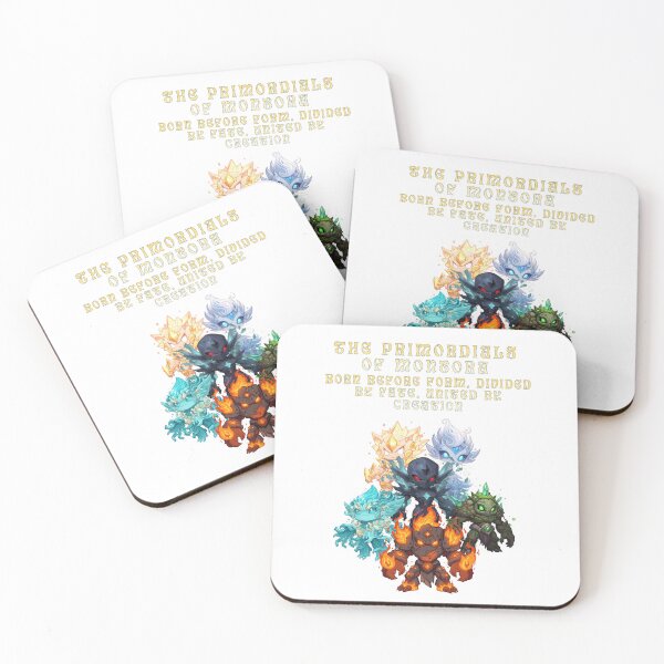 Item preview, The Primordials of Monzora – Elemental Demi-Gods Unite designed and sold by Monzora.