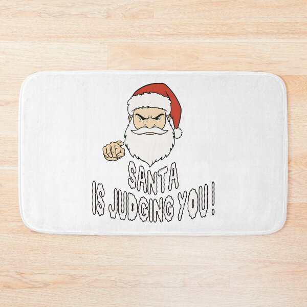 Item preview, Santa Is Judging You – Funny Pointing Santa Christmas Design designed and sold by TestudoDesign.