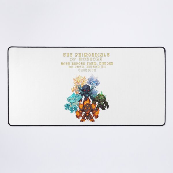 Item preview, The Primordials of Monzora – Elemental Demi-Gods Unite designed and sold by Monzora.