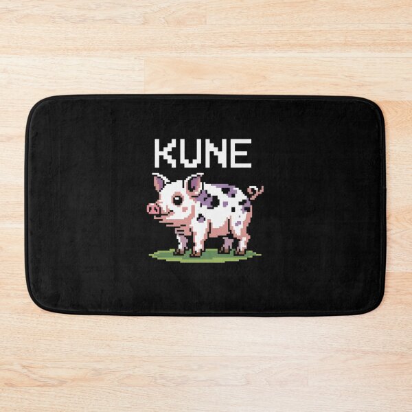 Item preview, Kunekune piglet Pixel Art for pig owners and lovers designed and sold by VasilisLamArt.