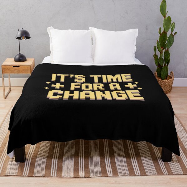 Item preview, It's time for a change quote pixel game life designed and sold by estellaken.
