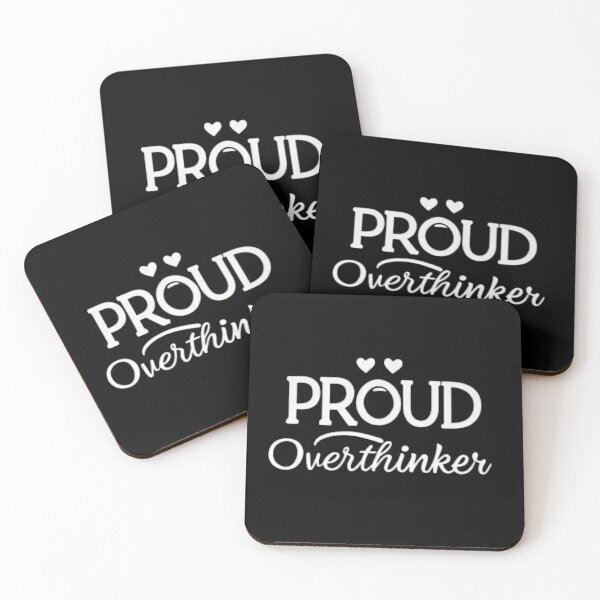 Item preview, Certified Overthinker with Hearts. Proud Overthinker Club. designed and sold by ZyVoAli.