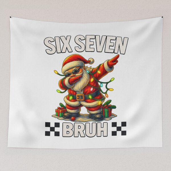 Item preview, 67 Six Seven Bruh Santa Dabbing designed and sold by Stephenbaile.