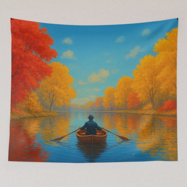 Item preview, Autumn dreams on still water designed and sold by Sigtrix.
