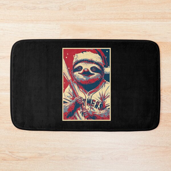 Item preview, Sloth Baseball Player Christmas Edition designed and sold by TrueArtsStore.