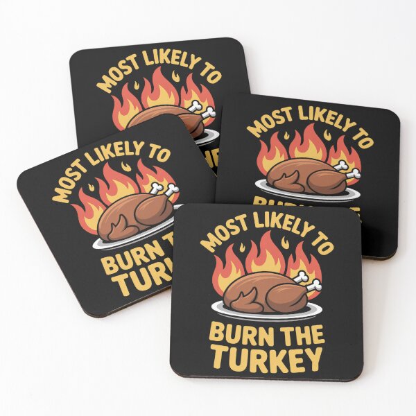 Item preview, Most Likely to Burn The Turkey Thanksgiving Adults Kids 2025 designed and sold by milanforbes.