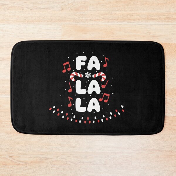 Item preview, Fa La La Christmas Candy Cane Design designed and sold by graphicnew.