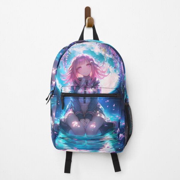 Item preview, Chiaki Nanami Danganronpa Wisteria Moonlight Fantasy Pink Dreamy Anime Glow designed and sold by Raslbazola.
