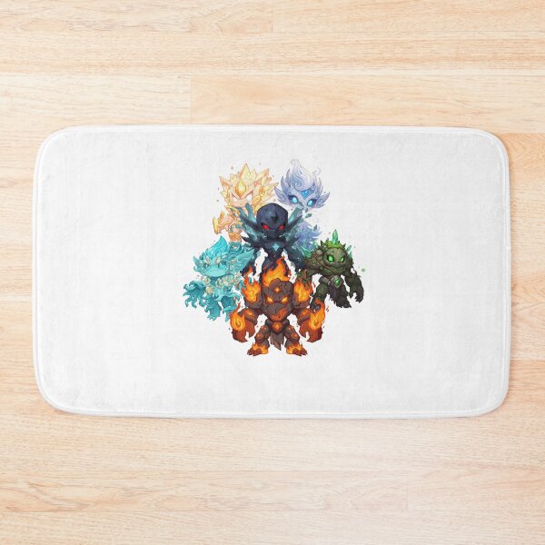 Item preview, The Primordials of Monzora – Elemental Demi-Gods Unite designed and sold by Monzora.