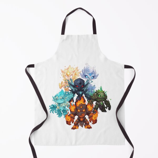 Item preview, The Primordials of Monzora – Elemental Demi-Gods Unite designed and sold by Monzora.