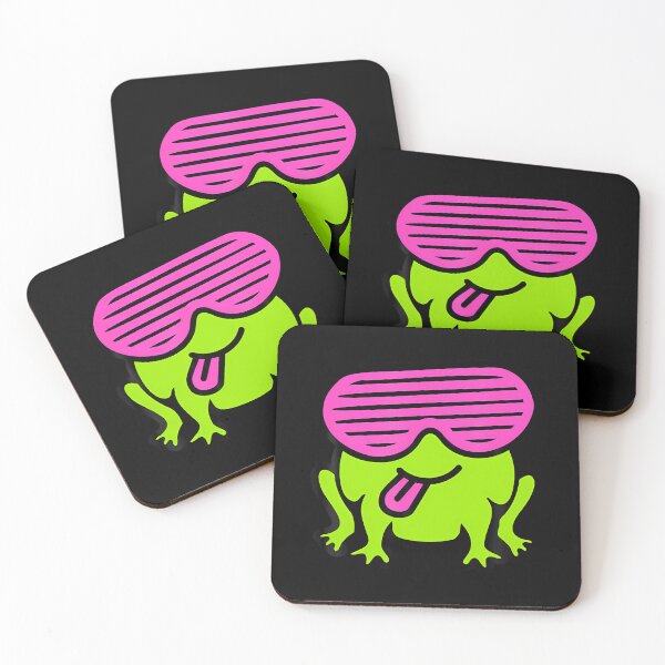Item preview, Frog Party Sunglasses Club Slits Glasses Cool Funky Music designed and sold by JosephineSarah.
