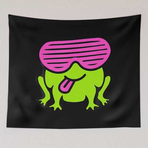 Item preview, Frog Party Sunglasses Club Slits Glasses Cool Funky Music designed and sold by JosephineSarah.