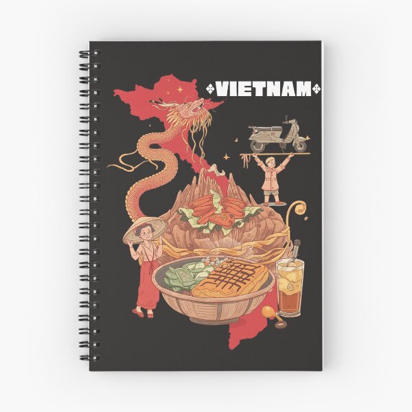 Item preview, Vietnam Pride Food Dragon Art - Vietnamese Culture T-Shirt Sticker designed and sold by TitanRN.