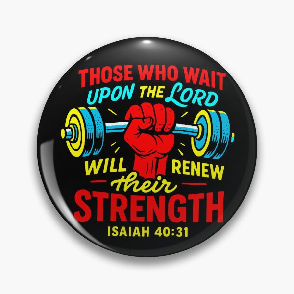 Item preview, Isaiah 40:31 Those Who Wait Upon The LORD Will Renew Their Strength designed and sold by plushism.
