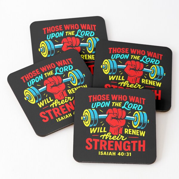 Item preview, Isaiah 40:31 Those Who Wait Upon The LORD Will Renew Their Strength designed and sold by plushism.