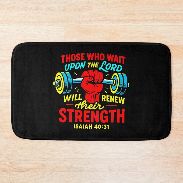 Item preview, Isaiah 40:31 Those Who Wait Upon The LORD Will Renew Their Strength designed and sold by plushism.
