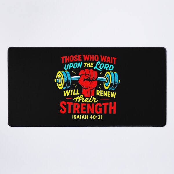 Item preview, Isaiah 40:31 Those Who Wait Upon The LORD Will Renew Their Strength designed and sold by plushism.