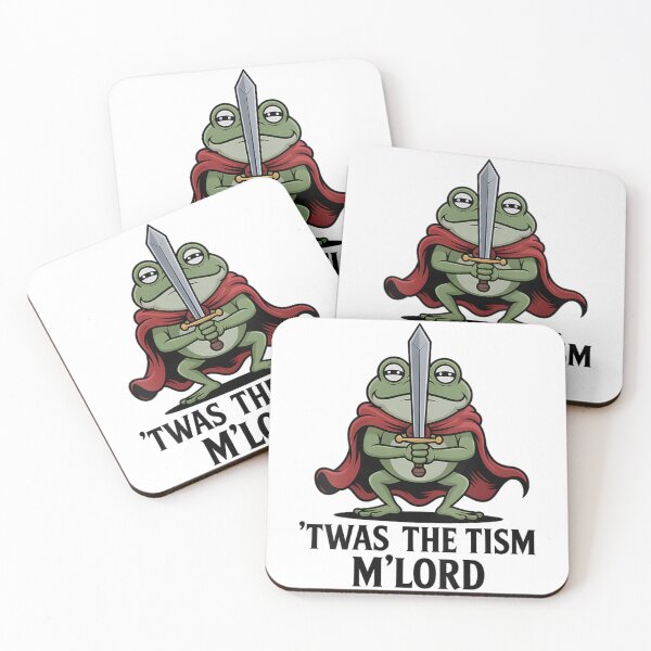 Item preview, Womens Silly TWAS TISM M'LORD Frog Autism Mom ASD ADHD Team Warrior V-Neck designed and sold by Stephenbaile.