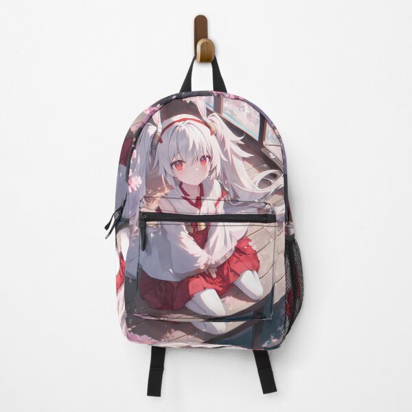 Item preview, Laffey Azur Lane Anime Cherry Blossom Spring Pastel Japanese Veranda Dreamy Mood designed and sold by Raslbazola.