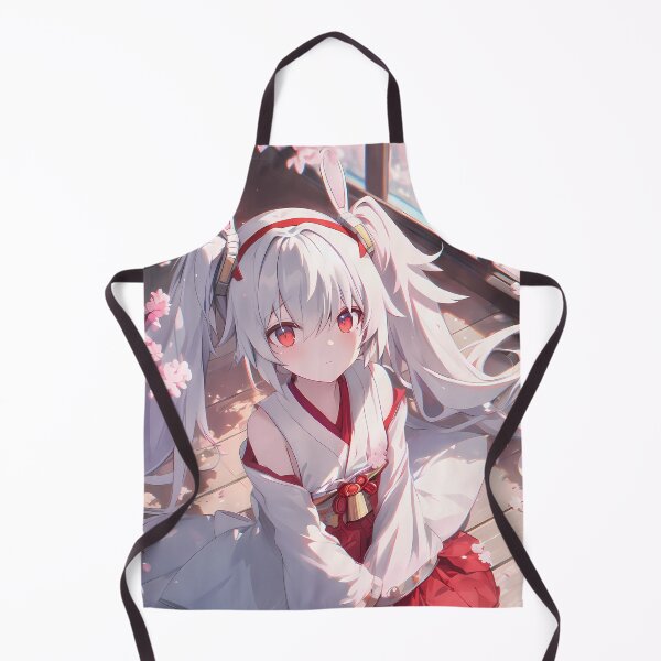 Item preview, Laffey Azur Lane Anime Cherry Blossom Spring Pastel Japanese Veranda Dreamy Mood designed and sold by Raslbazola.
