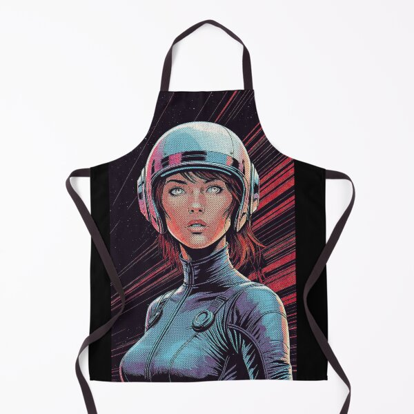Item preview, Retro Sci Fi Astronaut Girl designed and sold by Eversole Design Co..