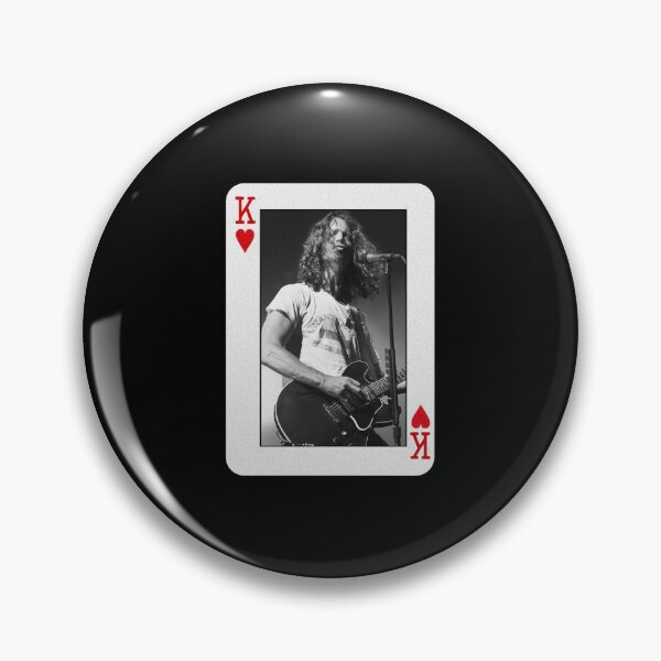 Item preview, CHRIS CORNELL SOUNDGARDEN - AUDISLAVE - KING OF HEARTS  - VINTAGE CARDS -  90'S Rock - Grunge - Pop - Blues - Electro - Classic - Retro designed and sold by SentientGallery.