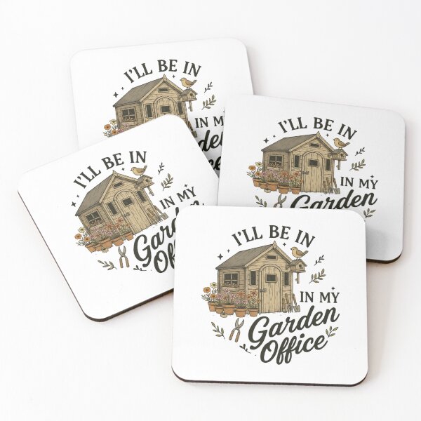 Item preview, Birdhouse Garden Office Shirt | Cute Gardening Tee for Nature Lovers designed and sold by PrintedWithSoul.