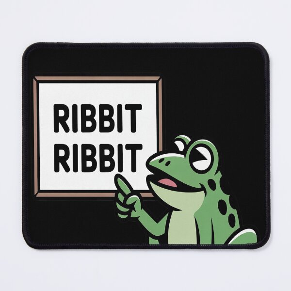 Item preview, Frog Teacher Explains Ribbit designed and sold by imsamaharem.