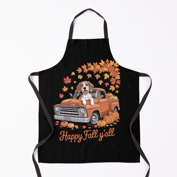 Item preview, Happy Fall Y'all Beagle Dog Truck Pumpkin Autumn Fall  designed and sold by milanforbes.