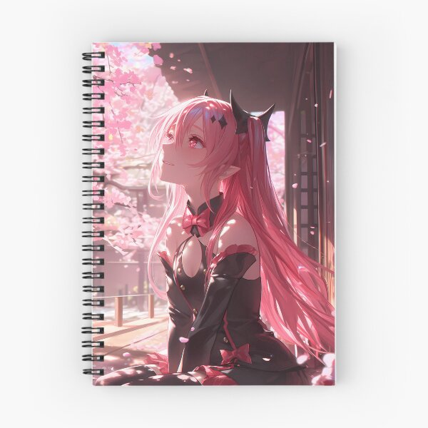 Item preview, Krul Tepes Seraph Of The End Anime Girl Cherry Blossom Japan Spring Elegance designed and sold by Raslbazola.
