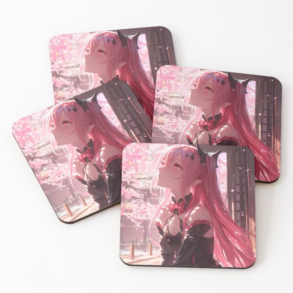 Item preview, Krul Tepes Seraph Of The End Anime Girl Cherry Blossom Japan Spring Elegance designed and sold by Raslbazola.