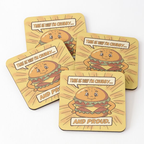 Item preview, Funny Burger – This Is Why I’m Chubby and Proud Design designed and sold by Popstudio85.