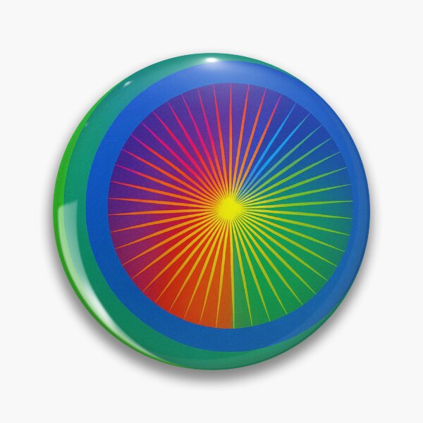 Item preview, Radiant vortices of color circles designed and sold by Sigtrix.