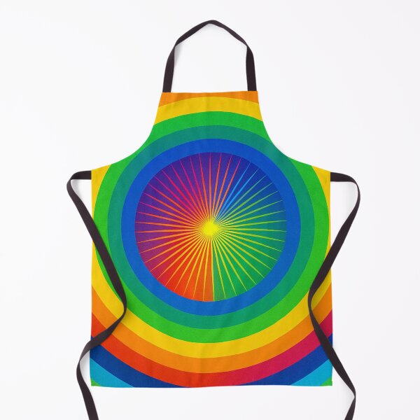 Item preview, Radiant vortices of color circles designed and sold by Sigtrix.