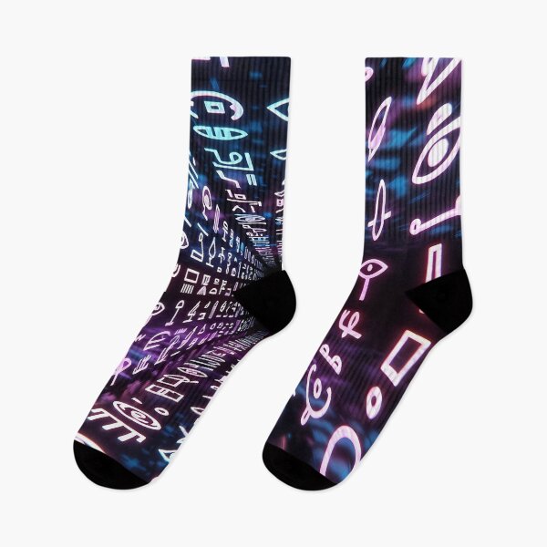 Item preview, 3D Perspectives, Cyberpunk Egyptian Hieroglyphics, Symmetrical Textures (image size 8320x12480) designed and sold by Digital-Davinci.