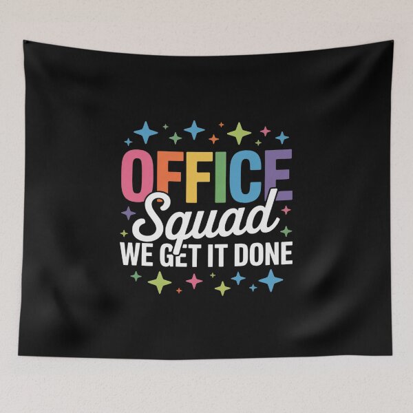 Item preview, Office Squad We Get It Done Cute Teamwork Quote Womens Mens designed and sold by estellaken.