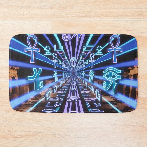Item preview, 3D Perspectives, Cyberpunk Egyptian Hieroglyphics, Symmetrical Textures (image size 8320x12480) designed and sold by Digital-Davinci.