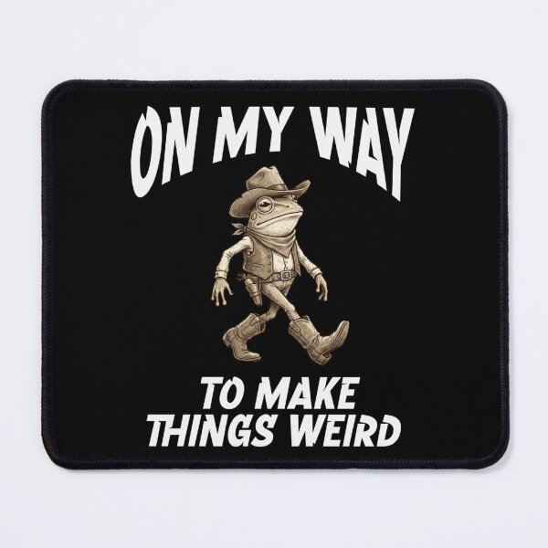 Item preview, Funny Cowboy Frog On My Way To Make Things Weird designed and sold by Stephenbaile.