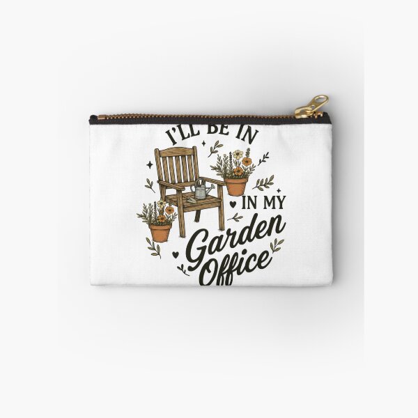Item preview, Garden Chair Garden Office Shirt | Relaxed Gardening Tee designed and sold by PrintedWithSoul.