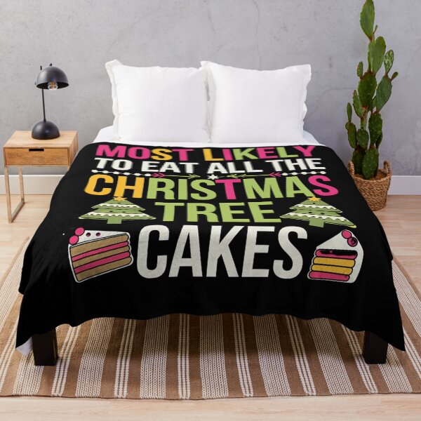 Item preview, The Retro Vintage Funny Likely Classic All Most Cakes Christmas To Tree Eat designed and sold by MediarMedic.