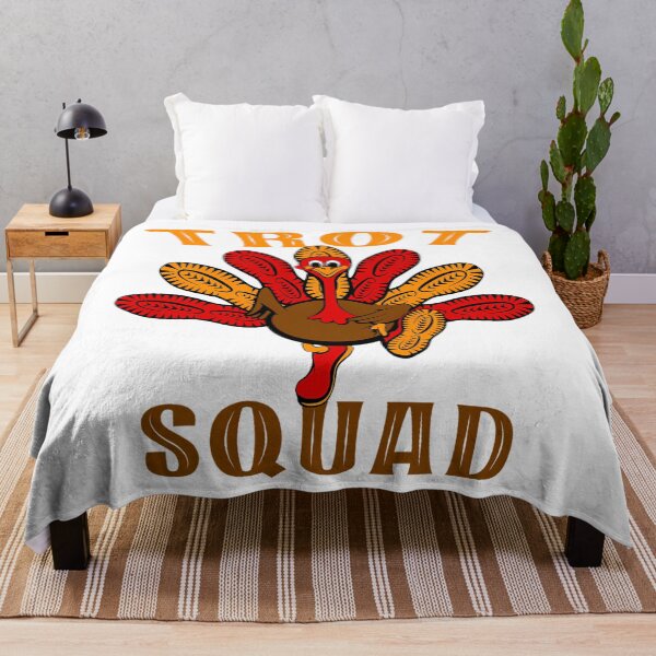 Item preview, Trot Thanksgiving 80s Happy Squad Fall Gobble Cute designed and sold by CalvinVanAuken.