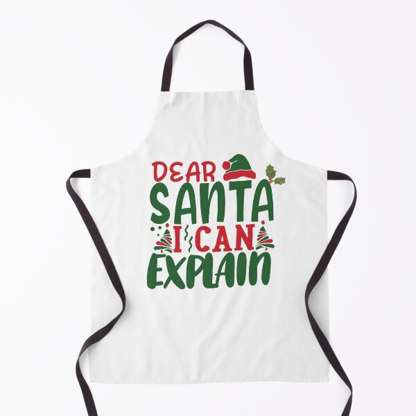 Item preview, I Can Explain, Santa – Cute Holiday Humor Print designed and sold by Fouziaart08.