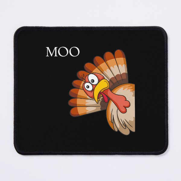 Item preview, Moo Turkey Festive Holiday Day Thanksgiving Funny Cow 90s designed and sold by rebeccathanuos.