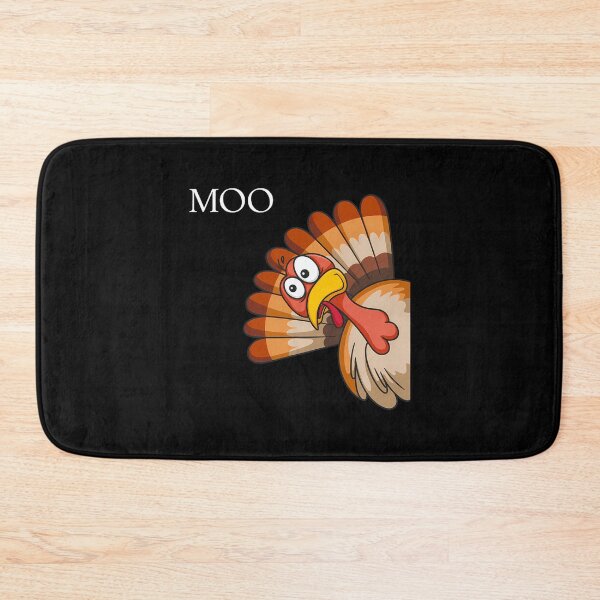 Item preview, Moo Turkey Festive Holiday Day Thanksgiving Funny Cow 90s designed and sold by rebeccathanuos.