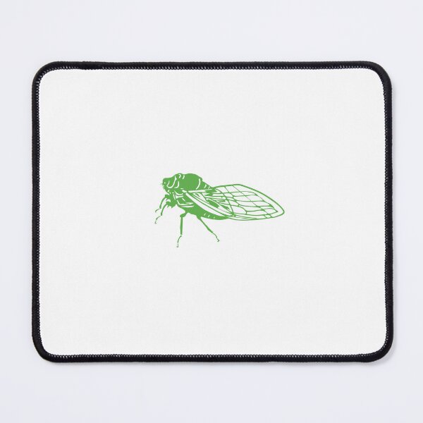 Item preview, Green Cicada Silhouette Art designed and sold by JollyCritters.