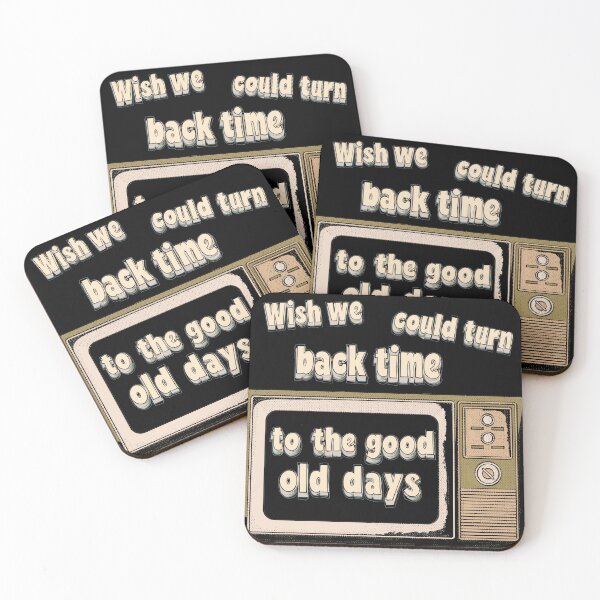 Item preview, Wish we could turn back time to the good old days - old tv designed and sold by Stefrait-7.