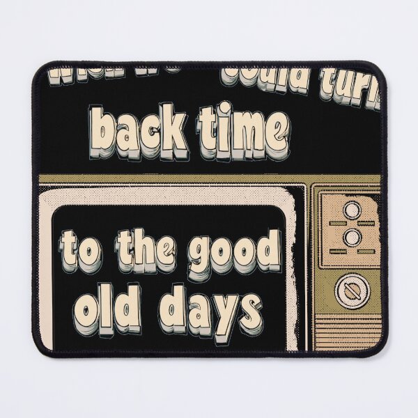 Item preview, Wish we could turn back time to the good old days - old tv designed and sold by Stefrait-7.