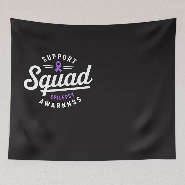 Item preview, Epilepsy Warrior Support Squad Support Epilepsy Awareness designed and sold by Eskomeranola.