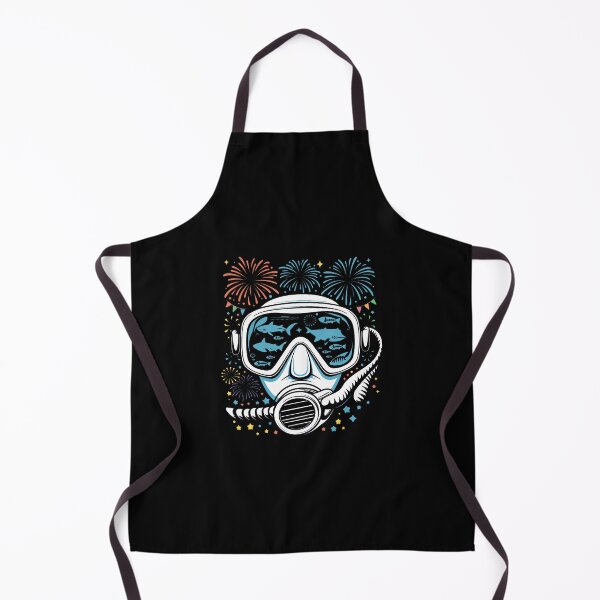 Item preview, New Year Scuba Diving Goggles Under Water Scuba Diver designed and sold by KathleenEliza.